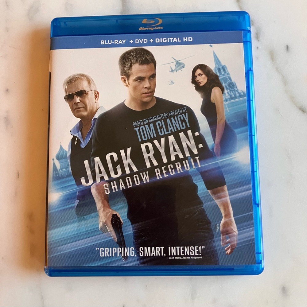 Jack Ryan: Shadow Recruit Blu-ray